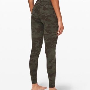 SALE Green Camo Align Pant 28”